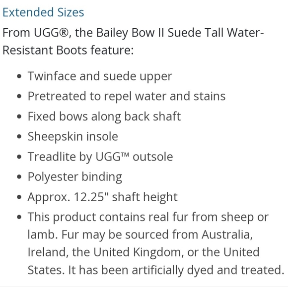 UGG K Bailey Bow Tall Boots - Picture 13 of 16